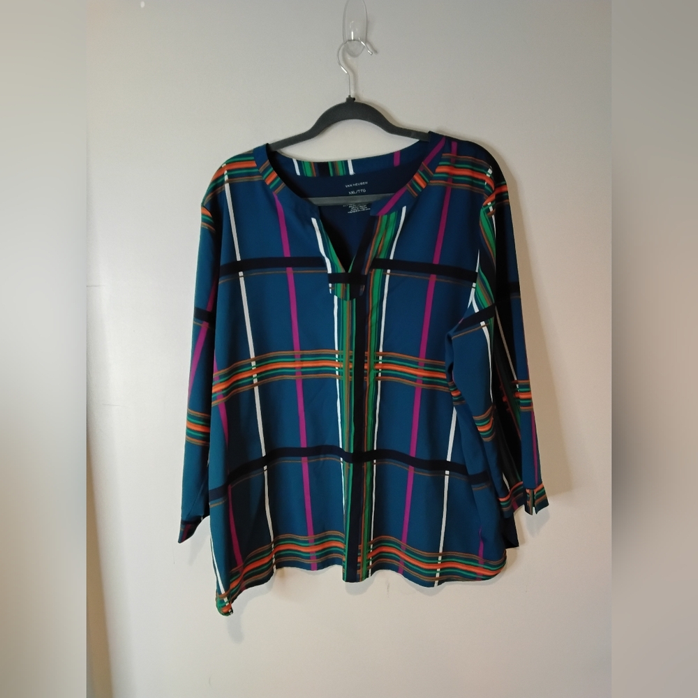 Colorful Striped Blouse